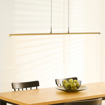 Conley 39.5" Dimmable Adjustable Integrated LED Metal Linear Pendant - JONATHAN Y